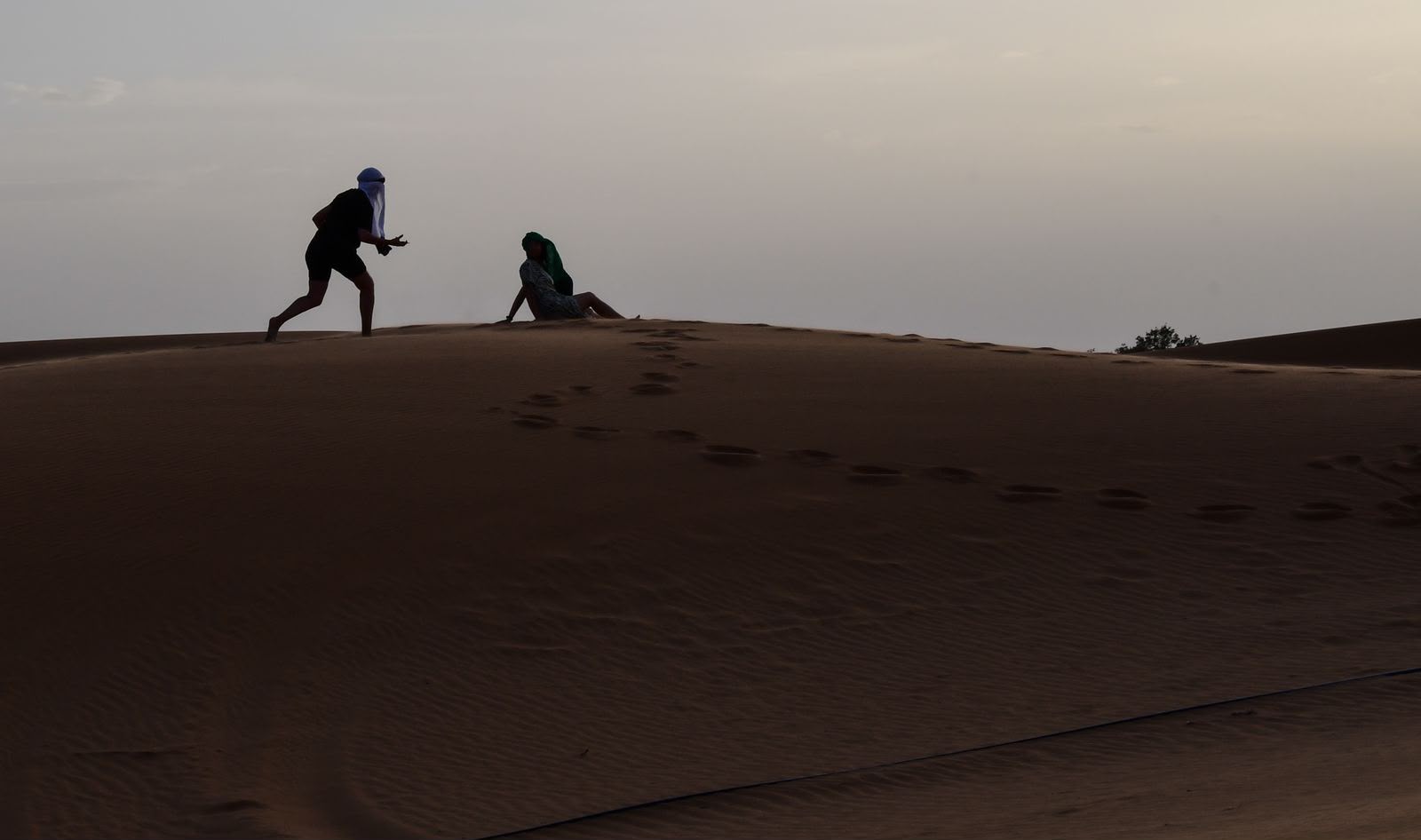 Sandboarding auf Erg Chebbi